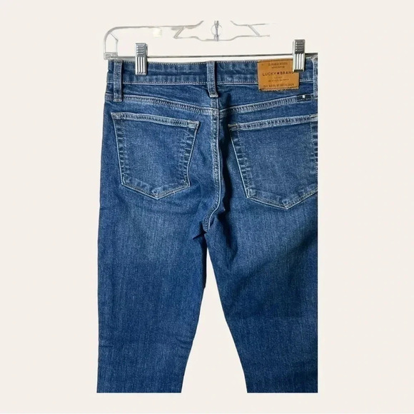 Women’s LUCKY BRAND MEDIUM WASH DENIM JEANS SIZE 0/25 - Picture 8 of 10